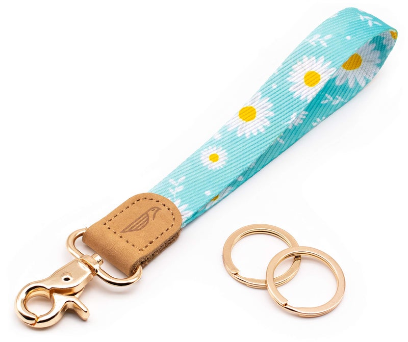 POCKT Lanyard for Keys Wristlet Strap Key Chain Holder for Men and Women - Cool Hand Wrist Lanyards for Keys and Wallets | Daisy - Image 1